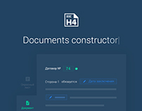 H4 Doc | Documents Constructor