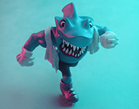 Street Sharks 90's Toy Animation