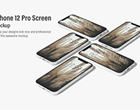 Iphone 12 Pro Screen Mockup