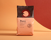 Minimalistic stories of countries in coffee packaging
