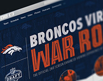 2020 Denver Broncos Virtual War Room