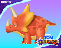 Talking Tom: Time Rush. Dinosaurs designs