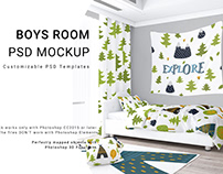 Boy's Room - Bed Linen Curtains Tapestry Rug