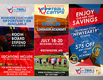Football Camps - Flyer Designs