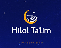 Hilol Ta'lim | brand identity design