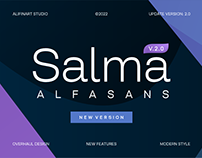 Salma Alfasans | FREE SANS SERIF FONT