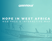 Hope In West Africa - Web Page & Interactive Map