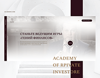 ONLINE COURSE, LANDING PAGE, ACADEMY