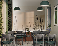 "Tsoren" Cafe Interior Design