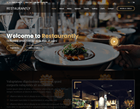 Single Page Restaurant Website!