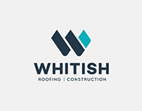 Whitish Roofing and Construction Brand Identity Design