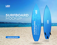 Surfboard Mockup