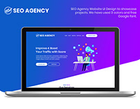 SEO Agency Website UI Design