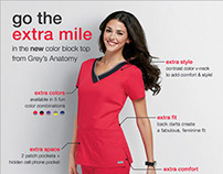Grey's Anatomy scrubs email newsletters
