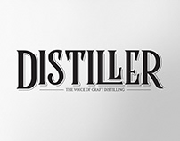 Distiller Magazine Redesign
