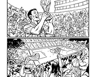 Comic Art for "Perfect Penalty Kick"