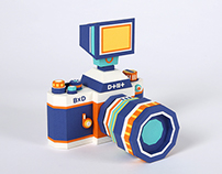 DOTMOT Paper Camera Kit