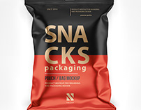 Snacks Bag Mockup Pack