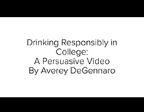 Drinking Responsibly in College - Video