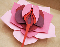 LaBian Rose - Mini paper sculpture