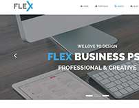 Flex Business PSD Design