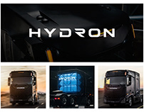 HYDRON - wordmark logo for electric truck brand