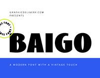 Baigo Free Font