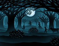 INTO THE WOODS - Illustration