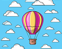 Hot Air Balloon illustration