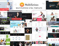 Multifarious - Multi-Concept HTML 5 Website Template