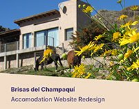 Brisas del Champaquí - Accomodation Website Redesign