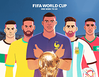 FIFA World Cup : One week to go