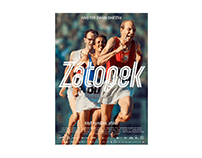 Zatopek – movie poster and identity
