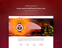 Sativika Fire Services Website