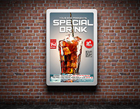 Special Drink Flyer Design