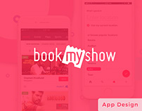 Book My Show - App Design - UI