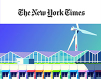 The New York Times Illustrations - factory