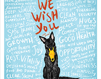 We Wish You (and yours) Greeting Card