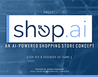 shop.ai - An AI-Powered Shopping Store Concept