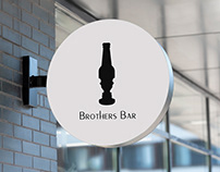 Brothers Bar Logo Design | Bar Logo