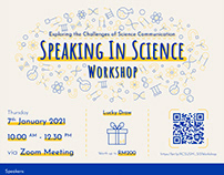 Speaking In Science Workshop 2021