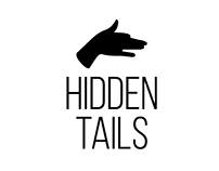 HIDDEN TAILS pet brand logo & packaging & display shelf