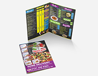 Pizza Shop Menu Leaflets - Variety Bites