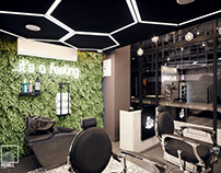 Barber Shop Design - Commercial