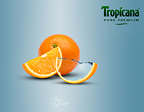 Tropicana fruit - Advertising Poster