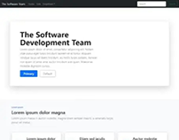 Bootstrap 5 Software Development Theme