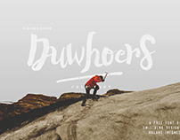 Duwhoers Brush Free Font