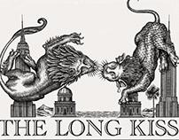 The Long Kiss Logomark Rendered by Steven Noble