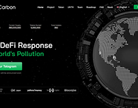 CleanCarbon Website Hero Graphic Animation