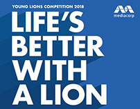 Mediacorp Young Lions 2018 Branding